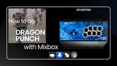 How to do Dragon Punch | DP motion on Mixbox / Keyboard / Leveless controller